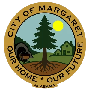 City of Margaret Alabama logo - Our Home - Our Future