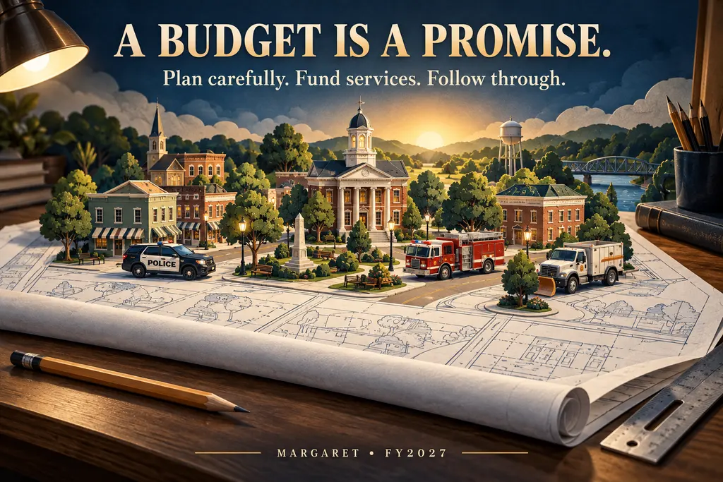 From the Mayor's Corner | Planning for Margaret’s FY2027 Budget | FY2027 proposed budget is about protecting the progress Margaret has made